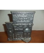 Carson Pewter Metal Reversible Building Olde Towne Bakery/Coffee Shoppe - €17,04 EUR