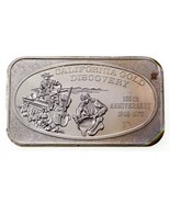 1973 CALIFORNIA GOLD DISCOVERY 125TH ANNI USSC Mint 1 oz. Silver Art Bar - $82.64