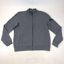 Michael Kors Zip Jacket XL Gray Full Zip MK Logo Sweatshirt - $22.99