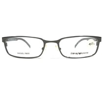 Emporio Arman EA 9009/N JV8 Eyeglasses Frames Red Silver Rectangular 49-17-135 - $93.29