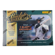 2021 Panini Absolute Baseball Blaster Box Auto Or Memorabilia Card SEALED - £26.12 GBP