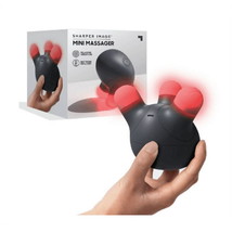 Sharper Image Black Powerful Mini Handheld Compact Massager with Light-Up Glow - $15.83