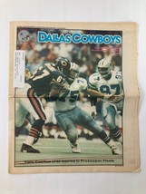 Dallas Cowboys Weekly Newspaper September 5 1992 Vol 18 #2 Tony Casillas - $13.25