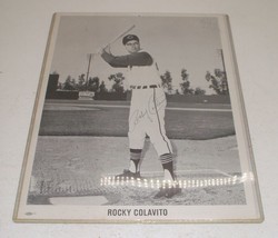 Rocky Colavito Signed Photograph Photo Cleveland Indians - £6.35 GBP