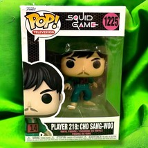 Funko Pop! TV Netflix Squid Game #1225 Cho Sang Woo Vinyl Figure WITH PR... - $11.69