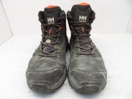 Helly Hansen Men&#39;s Comp. Toe Comp. Plate Helly Tech HHS211005 Leather Boots 8M - £38.16 GBP