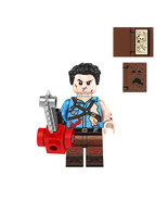 Minifigure Ash Williams Evil Dead Horror Movie With Necronomicon US Seller - $9.80 CAD