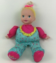 Magic Stroller Baby Plush and Vinyl Bath Tub Pool 12&quot; Blond Doll Vintage Toy Biz - £14.99 GBP