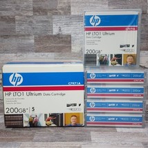 HP LTO 1 Ultrium Data Cartridge 200 GB C7971A Box of 5 - New and Sealed 2051 - $49.49