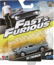Fast and Furious F8 Ice Charger 1:55 Scale Furious Edition 23/32 Mattel 2016 - £10.82 GBP