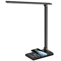 5Th Gen Multifunctional Led Desk Lamp With 10W Fast Wireless Charger, Usb Chargi - £58.96 GBP