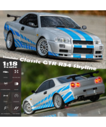 RC Drift Car Gyro Full Proportional RWD Remote Control GTR R34 Skyline w... - $172.86 CAD