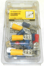 Calterm 61331 22-10 AWG (1-5.5mm) Disconnects Assorted 18 Pcs - £11.99 GBP