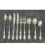 Oneida Community CHATELAINE 9 pcs Knife Fork Spoon Assortment Discontinued - $345.57 MXN