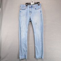 Levi&#39;s 510 Skinny Jeans Men&#39;s 29x29 Light Wash Low-Rise Stretch Denim St... - $20.00