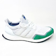 Adidas UltraBoost 1.0 Cloud White Green Mens Athletic Running Sneakers GY9134 - £102.67 GBP