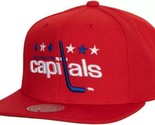 Mitchell &amp; Ness Washington Capitals Alternate Flip Snapback Adjustable Hat - £22.39 GBP