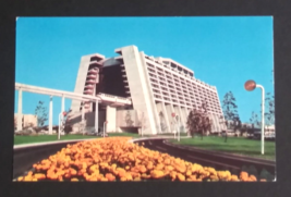 Walt Disney World Contemporary Resort w/ Monorail UNP Postcard c1970s WDW-0252 - £3.97 GBP