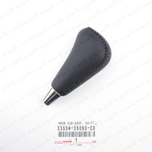 New Genuine Toyota 03-09 4Runner Shift Lever Knob Black Leather 33504-35... - £77.31 GBP