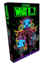 Funko Pop! Tees WHAT IF…? Blacklight T-Shirt Marvel Studios Captain Carter NEW - £15.52 GBP