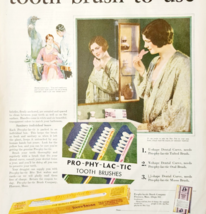 1930 Pro-Phy-Lac-Tic Toothpaste Advertisement Dental Hygiene Vintage DWJJ19 - $29.99
