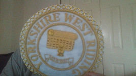 Masonic Dress Apron Badge -  YORKSHIRE WEST RIDING -  Assistant Registaar - $3.96