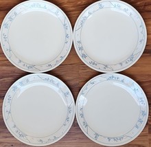 Vintage ~ Set of 4 ~ Corelle By Corning ~ FIRST OF SPRING ~ 10.25&quot; Dinne... - £29.34 GBP