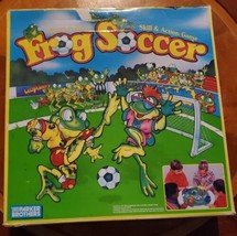Parker Brothers Shoot & Score Frog Soccer 1992 Vintage Board Game Only 1 Ball - $29.09