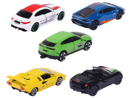 Dream Cars Italy (2023) 5 Piece Set 1/64 Diecast Model Cars by Majorette - $36.66