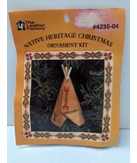 The Leather Factory Native Heritage Leather Christmas Ornament Kit  4235... - £15.47 GBP