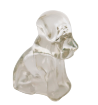 Vintage 1940&#39;s Federal Glass Dog Candy Holder Container - £11.98 GBP