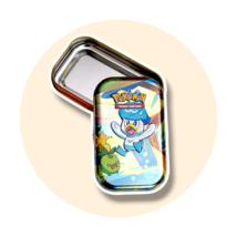 Paldea Friends Pokemon Mini Storage Tin: Quaxly and Smoliv (empty) - $12.90