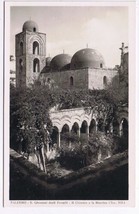 Postcard Palermo S Giovanni Degli Eremiti The Cloister &amp; Mosque Italy - £3.88 GBP