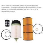 LF17511 PF9908 Oil Fuel Filter Kit for DD13 DD15 DD16 Detroit Diesel Engine - €21,39 EUR