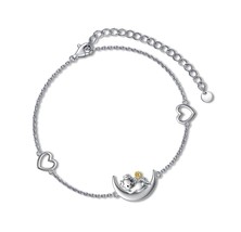 Elephant/Bunny/Pig/Ankh Adjustable Bracelets 925 - £113.93 GBP