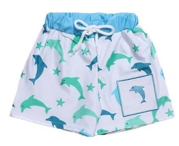 NEW Dolphin Boys Boutique Swimsuit Trunks - $12.99