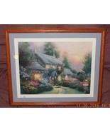 Thomas Kinkade &quot;Julianne&#39;s Cottage&quot; Signed &amp; Numbered Print 186/980 Ligh... - £379.88 GBP