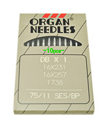 Organ Industrial Sewing Machine Needles 75/11 (16X231BP-75) - $8.16 CAD