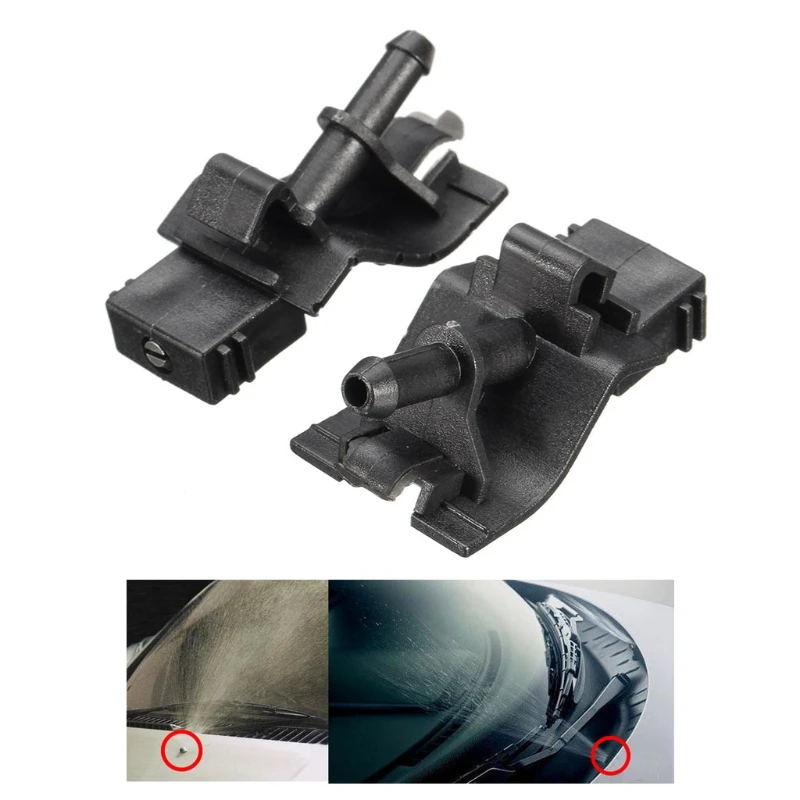 A Pair Front Windshield Washer Nozzle Suitable for COROLLA  2006-2015 AOS - £38.24 GBP