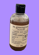 M. GREENGRASS  Cardamom Lavender Foaming Body Scrub 8 oz NWOB &amp; Sealed - £14.80 GBP