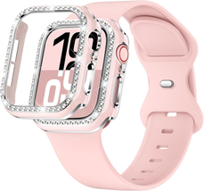 XYF Compatible for Pink Apple Watch Bands 44Mm 45Mm 46Mm 42Mm 45Mm 40Mm ... - $25.98