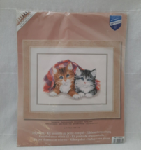 Vervaco ~ Purring Kittens ~ Tabby Striped Kittens ~ Needlework Kit Cross... - £27.59 GBP