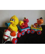 Tyco Preschool SESAME STREET TRAIN Muppet Babies ELMO BIG BIRD &amp; BERT - $20.58 CAD
