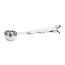 Norpro Coffee Scoop with Bag Clip Stainless Steel 1.5 tbsp 7.5&quot; x 1.5&quot; x .75&quot; - £17.67 GBP
