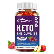 60 Gummies Keto Acv Weight Loss Appetite Suppressant Fat Burner - £26.73 GBP