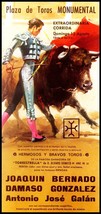 Bullfighting -Plaza De Toros Monumental Barcelona #69 Canvas Art Poster 12&quot;x 24&quot; - £19.97 GBP