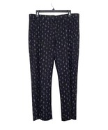 J. Jill Cropped Pants Women Size 14 Black Straight Leg Career Preppy Casual - $29.70