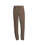 George Men’s Premium 5 Pocket Garment Washed Pants, Brown Size 38 x 30 - $31.73 CAD