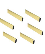 6-Case Pack 8 Feet Long Oval Wardrobe Closet Tubing Rods Application Clo... - $541.24 CAD