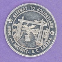 1967 Hope British Columbia Trade Token or Dollar Canada Centennial Logo Al - £12.78 GBP